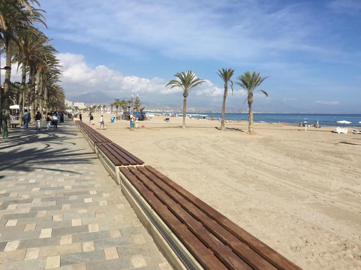 Precious Apartment In Alicante, Playa San Juan Eksteriør bilde